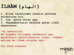 İLHÂM (الهام)